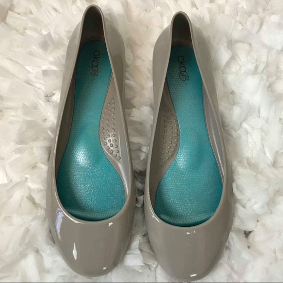 OKA b. Shoes - Oka B Taylor Flats in Dove Sz. 9